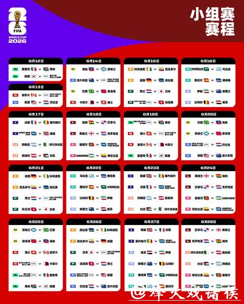 2026世界杯赛事直播全程精彩解析